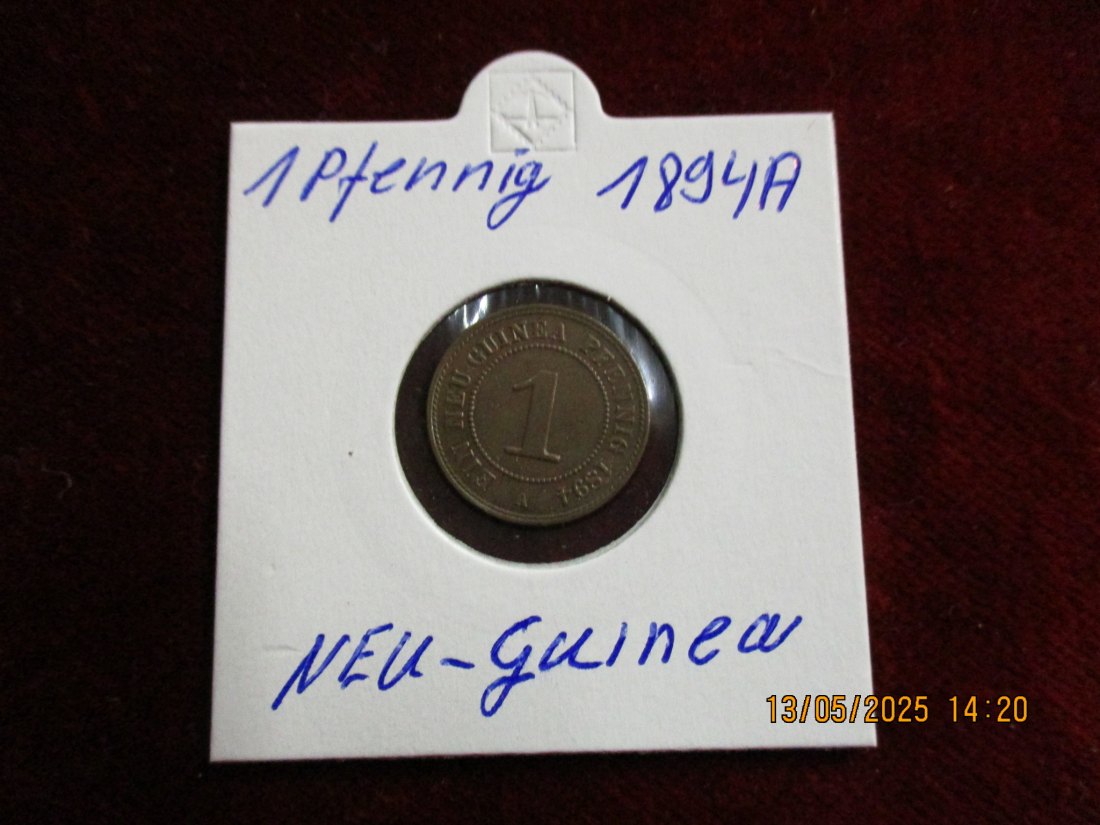  1 Pfennig 1894 Deutsch Neuguinea   