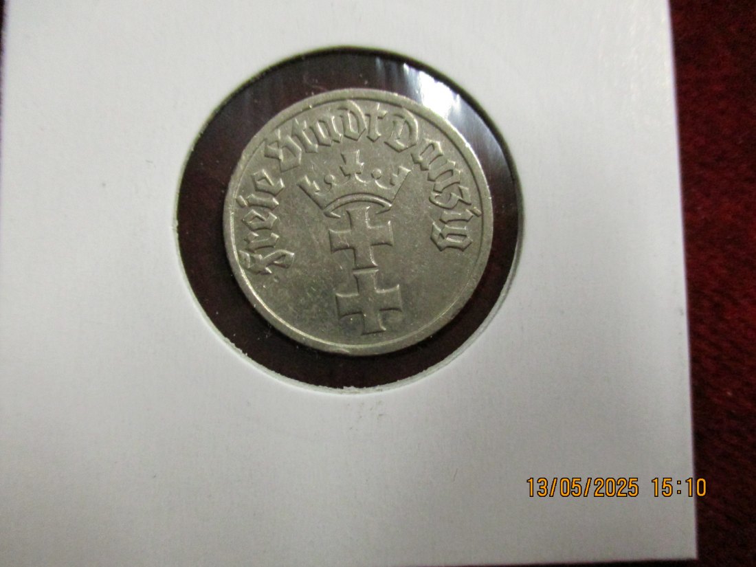  1/2 Gulden 1932 Danzig  Metall: Ni Gewicht: 3g   