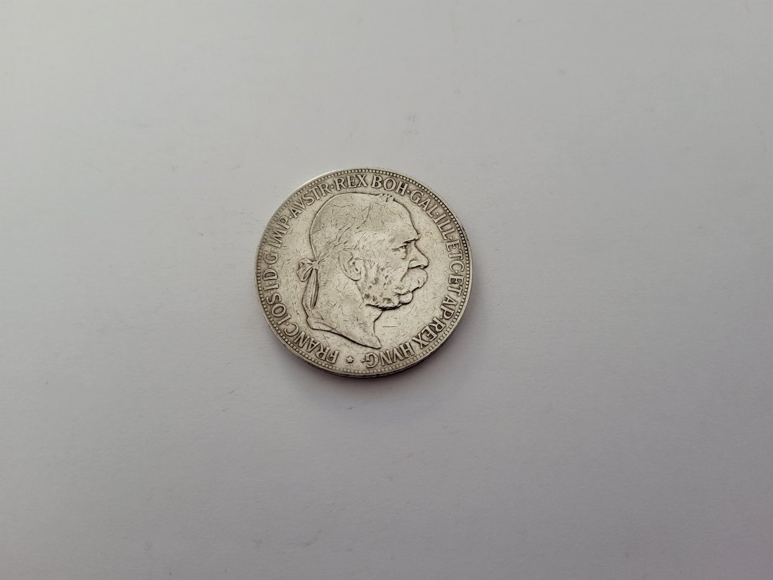  5 Kronen 1900 silber 21,6g fein Kronenwährung Österreich Franz Joseph I. Spittalgold9800 (4783)   