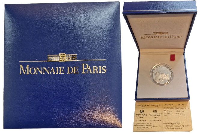  Frankreich 500 Fr 20 Gr. 999 Platin Rock of Cashel Irland 1997 Münzankauf Koblenz Frank Maurer AJ22   