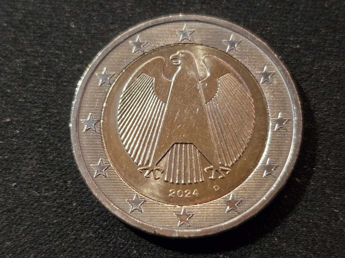  Deutschland 2 Euro 2024 D STG   