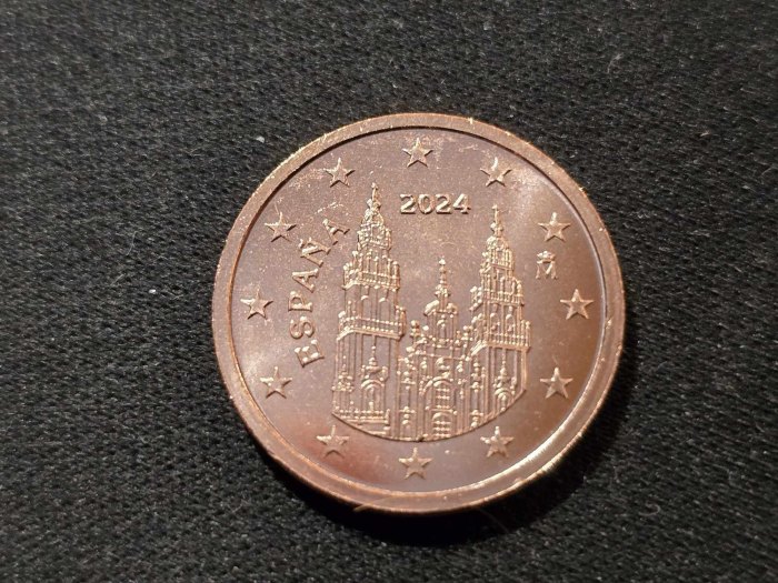  Spanien 2 Cent 2024 STG   