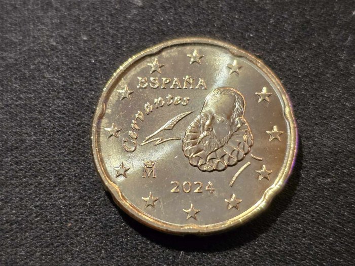  Spanien 20 Cent 2024 STG   