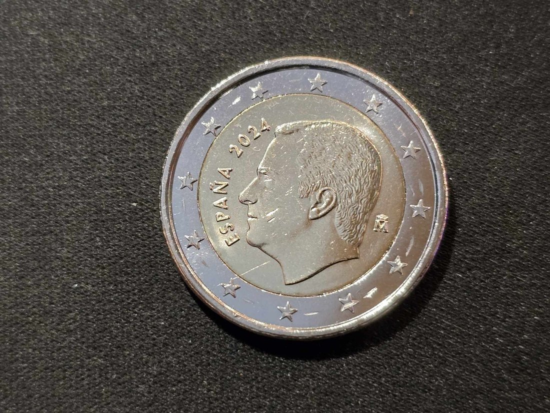  Spanien 2 Euro 2024 STG   