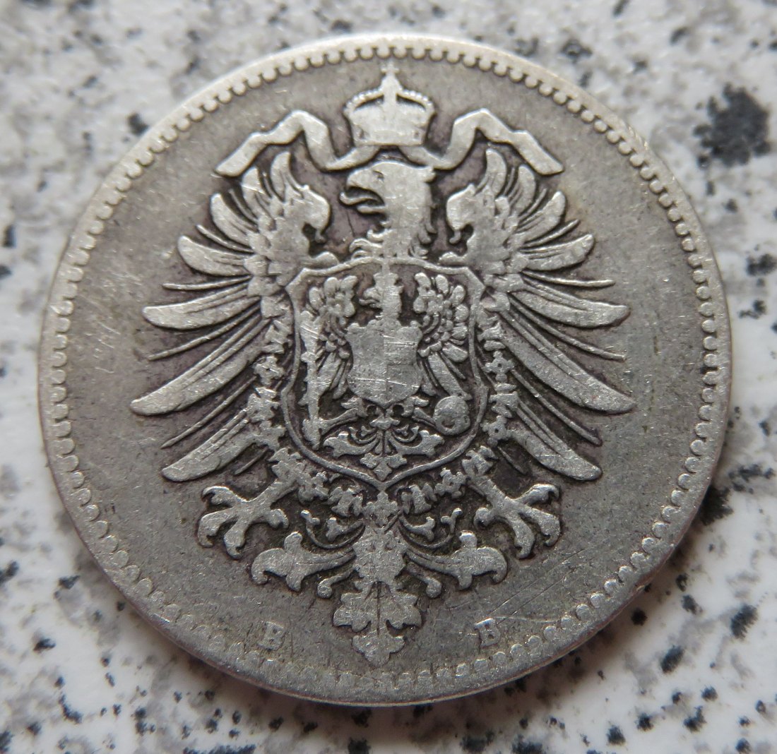  Kaiserreich 1 Mark 1874 B   