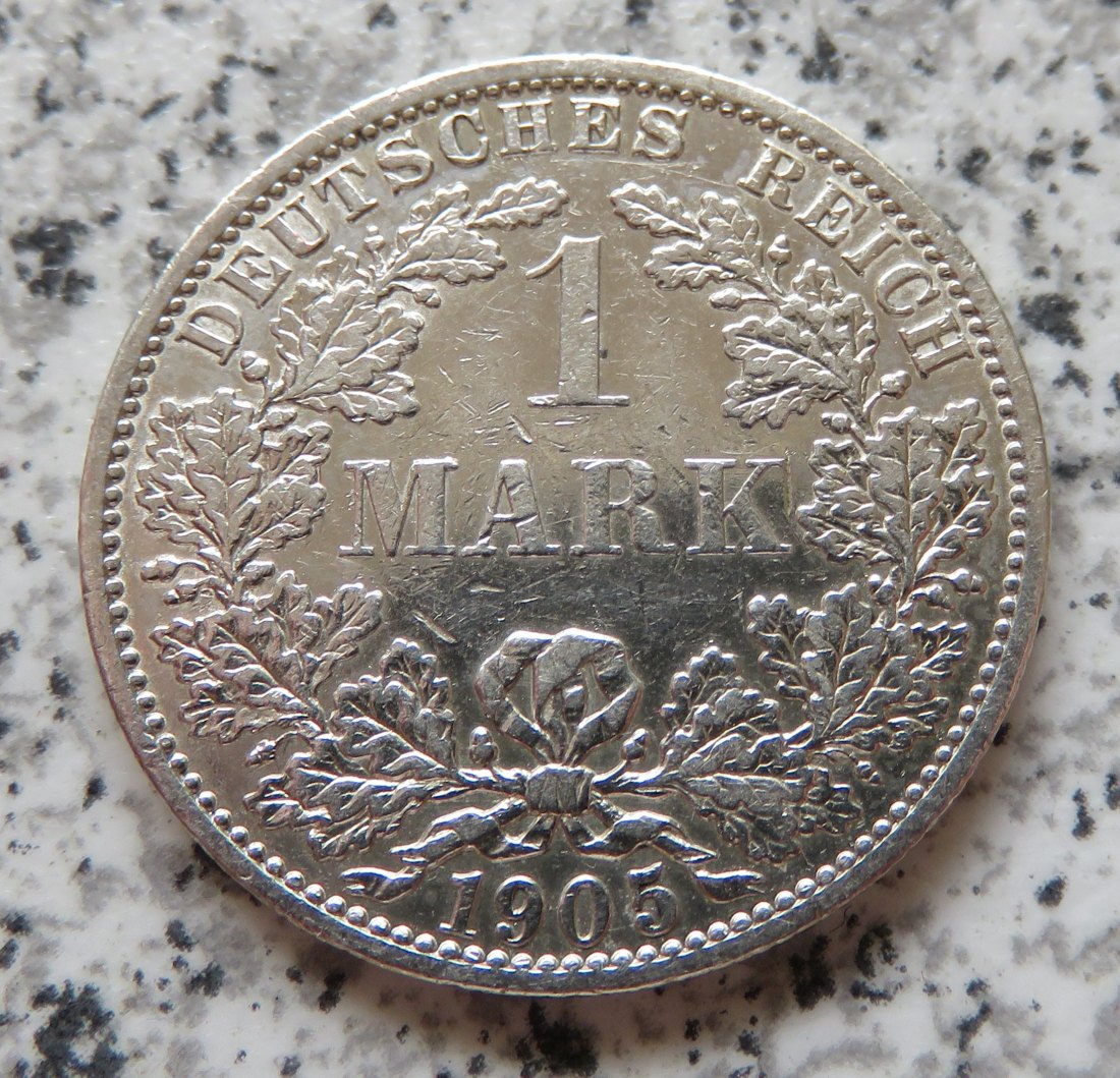 Kaiserreich 1 Mark 1905 A   