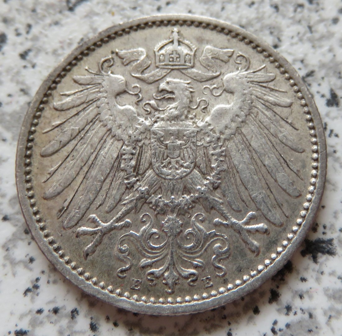  Kaiserreich 1 Mark 1906 E   