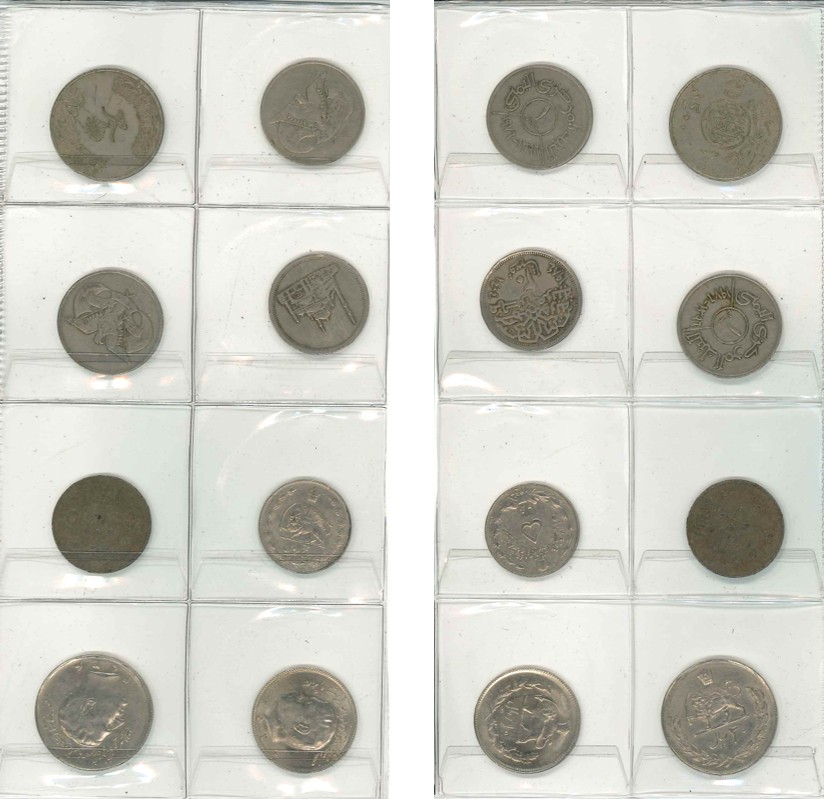  Ausland; Lot Kleinmünzen (8 Stück)   