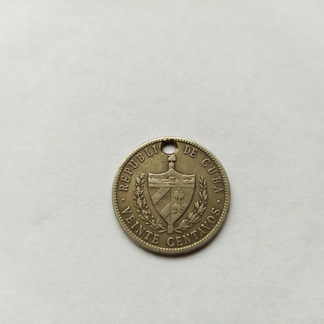 Cuba.20 SENTAVOS.1948.SILVER 900   