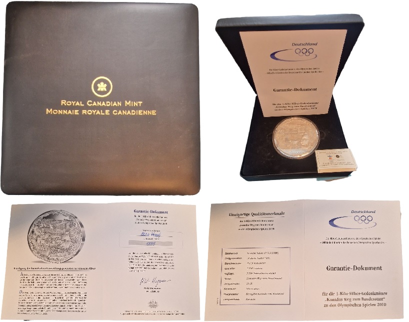  Australien 30 Dollar 1 Kilo Silber 2012 Münzenankauf Koblenz Frank Maurer AJ29   