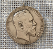 Schützenmedaille Frankfurt am Main Silbermedaille 1912
