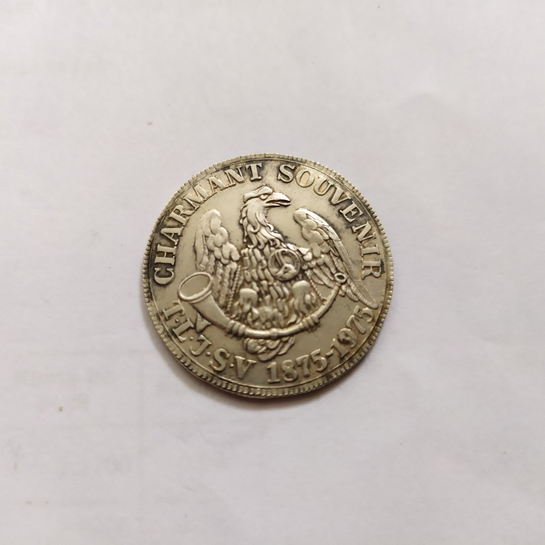 Austria.Medal Charmant Souvenir 1975.Silver 835