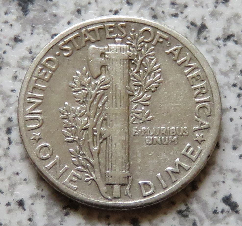  USA 10 Cents 1945 / USA 1 Dime 1945   