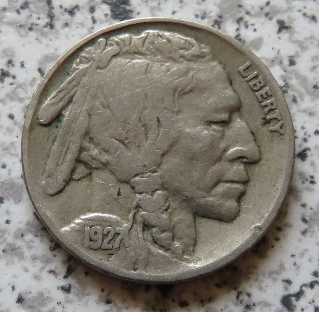  USA 5 Cents 1927   