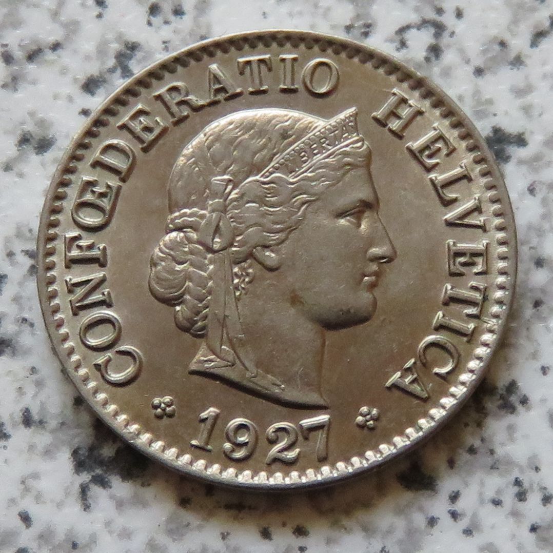  Schweiz 5 Rappen 1927   