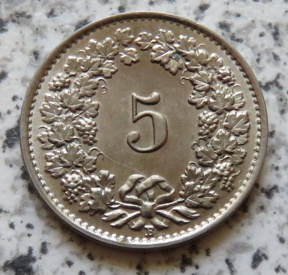  Schweiz 5 Rappen 1927   