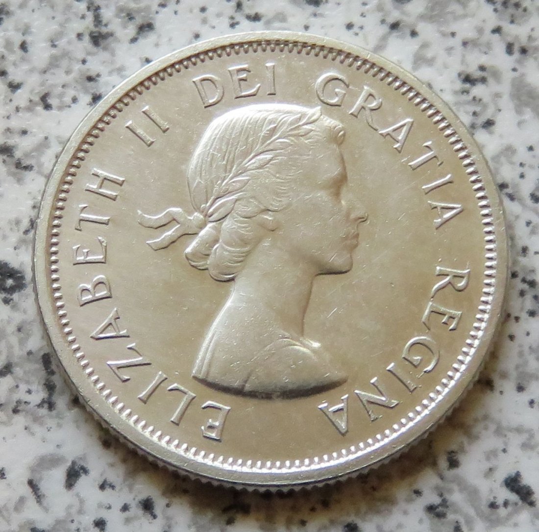  Canada 25 Cents 1962, Erhaltung   