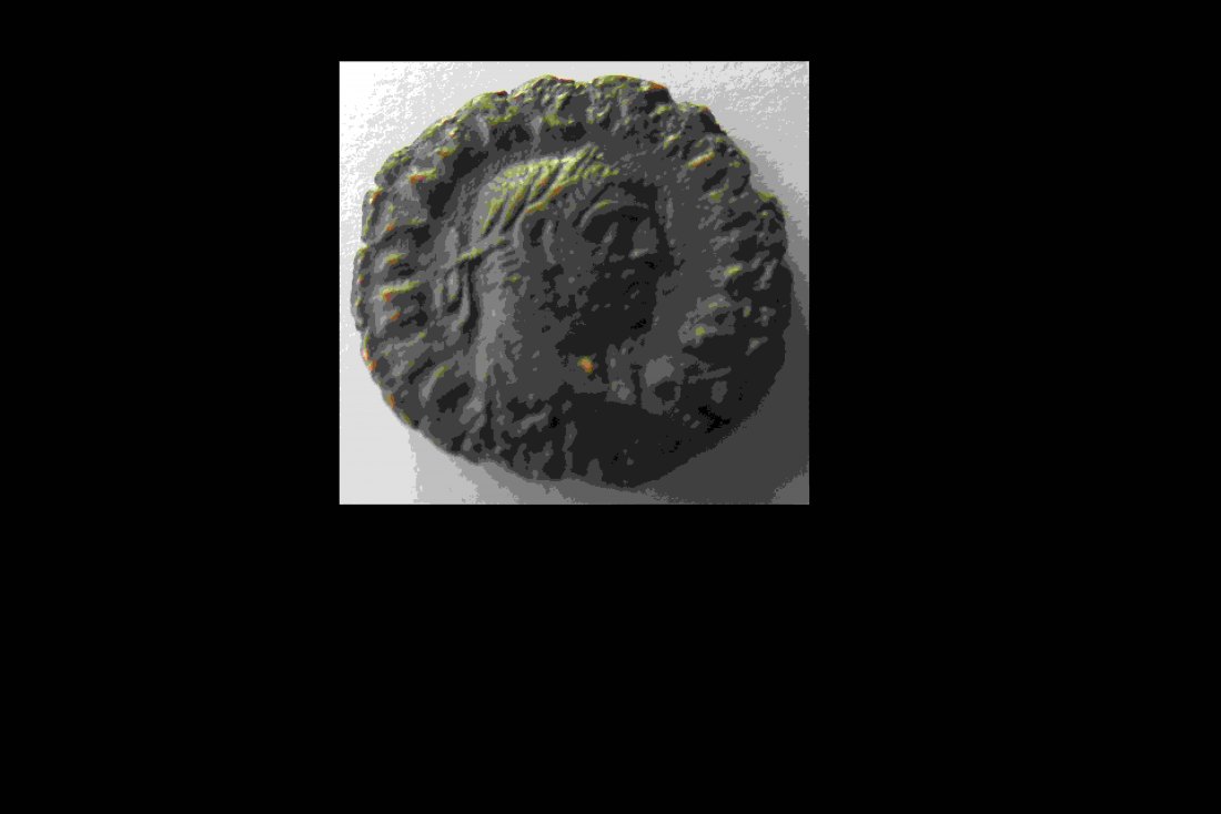 Tetradrachme, Alexandria,Maximianus Herculius 286-287 n. Chr.; Elpis mit Blume
