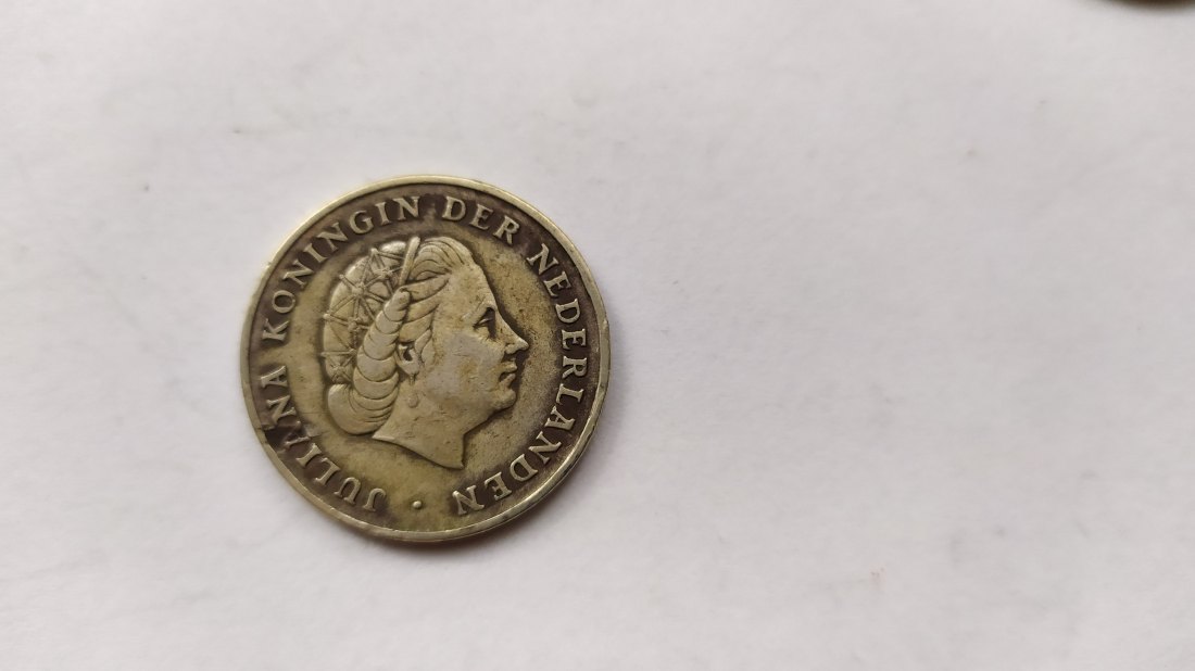  Netherlnds.1 Gulden 1952.Silver 720   