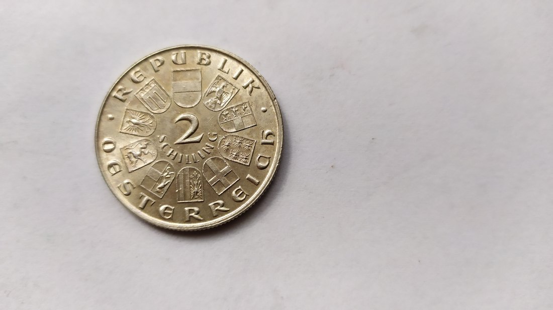 Austria.2 Scillings 1932.Silver 640.   