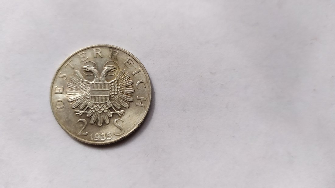  Austria.2 Schillings 1935.Silver 640   