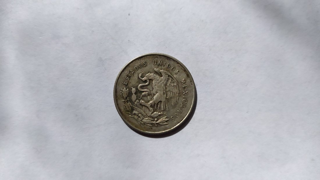  Mexico.25 Centavos 1952.Silver 300.   