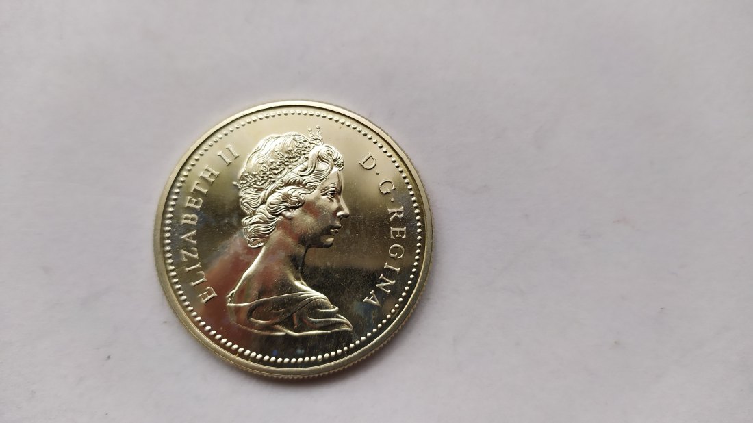 Canada.1 Dollar 1973-Cpecimen.Silver 500.UNC