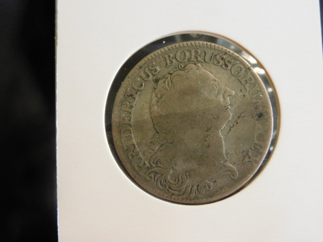 GERMANY 1/3 THALER 1769 B PRUSSIA.GRADE-PLEASE SEE PHOTOS.
