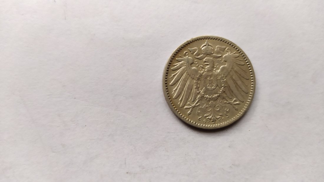  Germany.1 Mark 1899 G.Silver 900.   