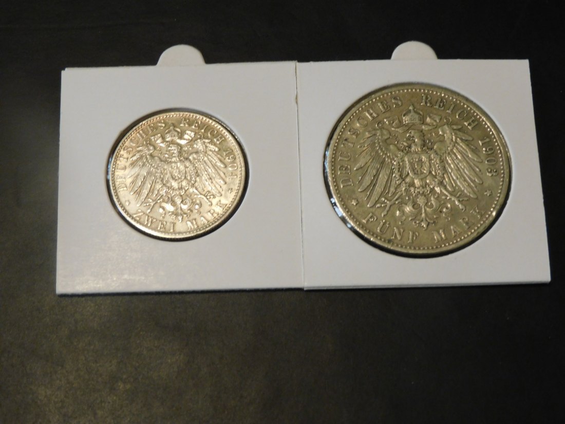  GERMANY 2-5 MARK 1904-1903 BAVARIA.GRADE-PLEASE SEE PHOTOS.   