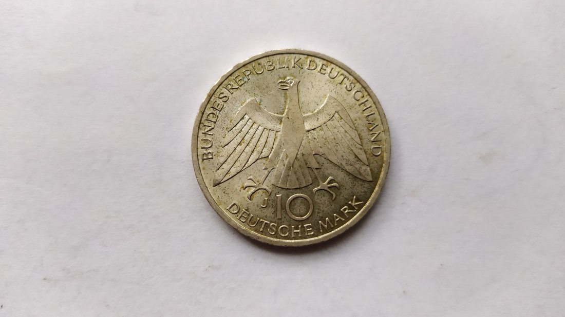 Germany.10 Mark 1972 j.Silver 625.