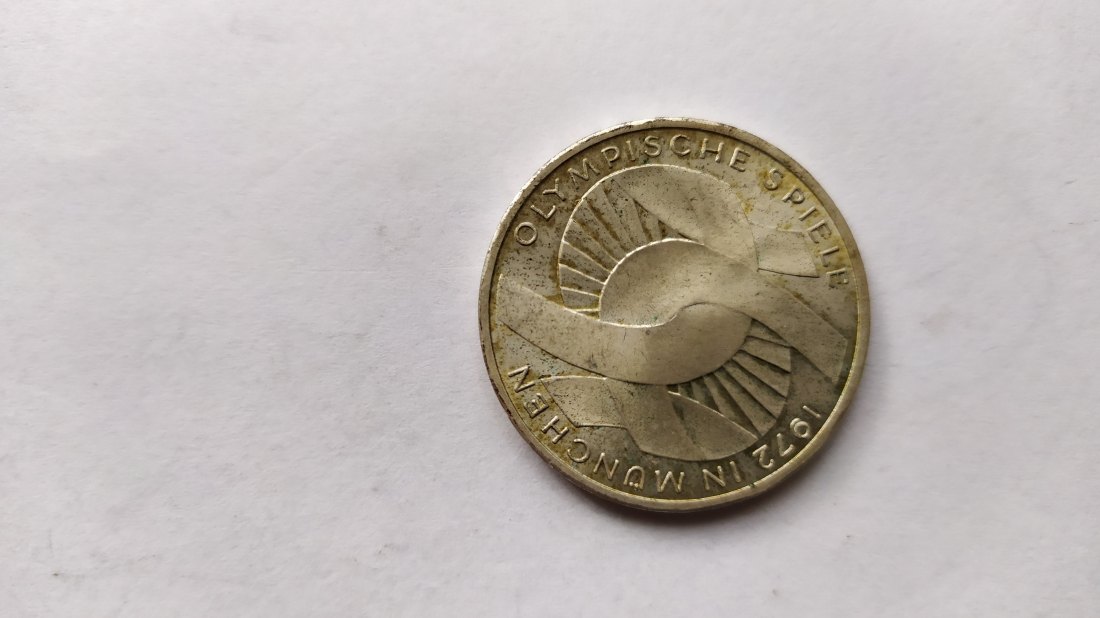  Germany.10 Mark 1972 j.Silver 625.   