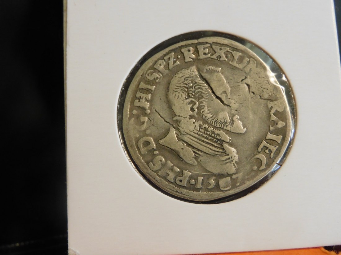 SPANISH NETHERLANDS 1/5 DAALDER 1567.GRADE-PLEASE SEE PHOTOS.