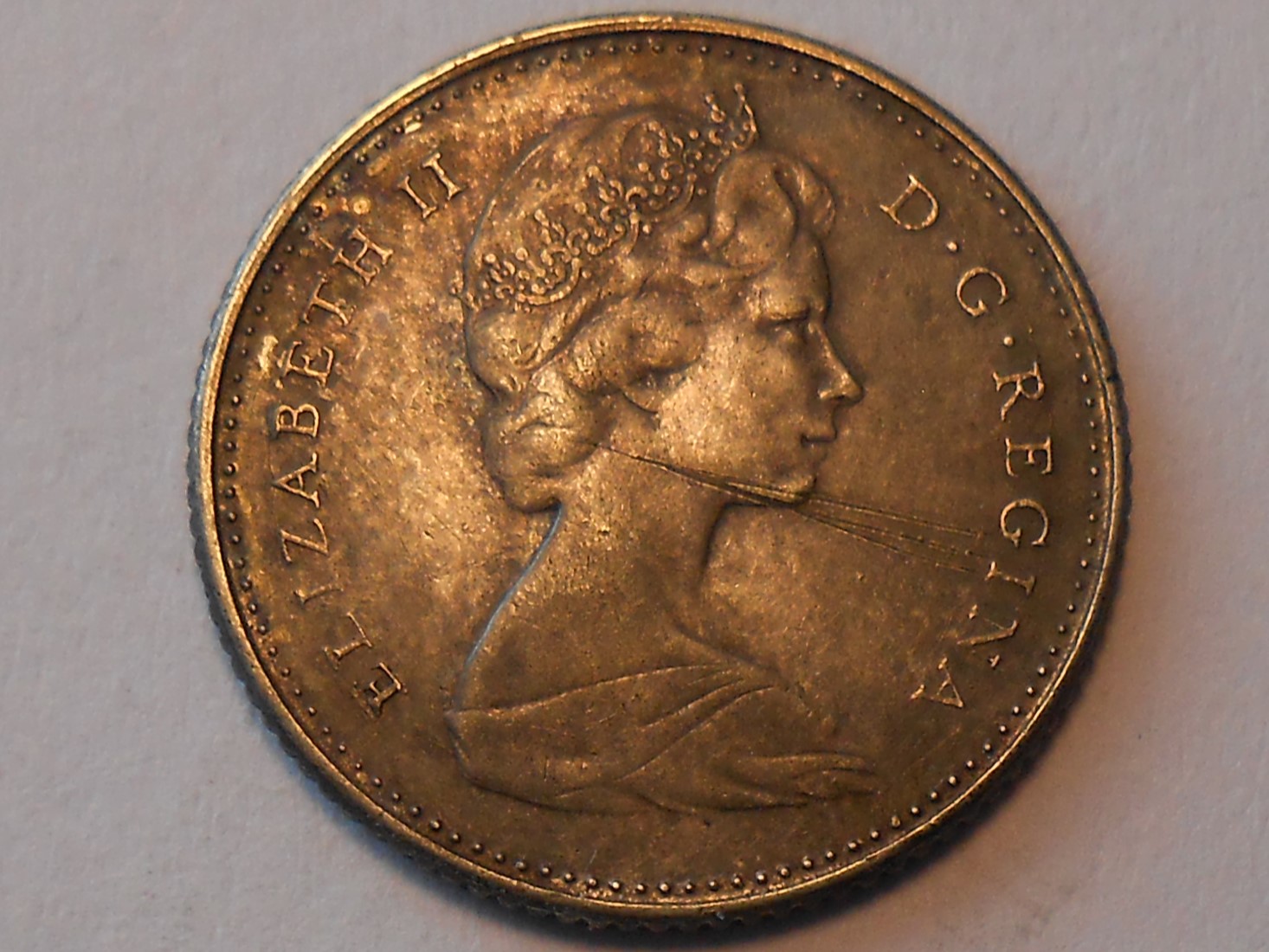  Kanada Silber 10 Cent 1968 (500 Silber)   