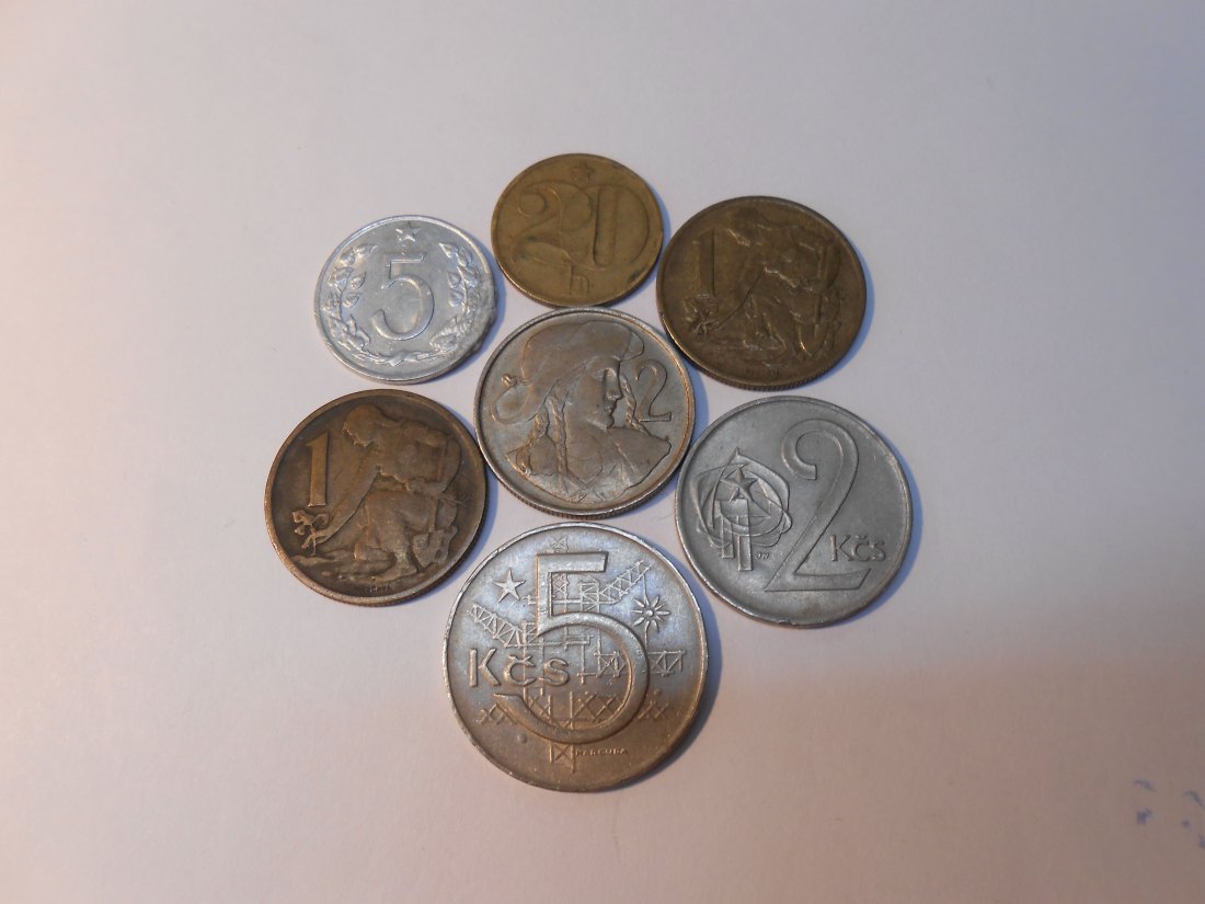  M.228. Tschechoslowakei 7er Lot   