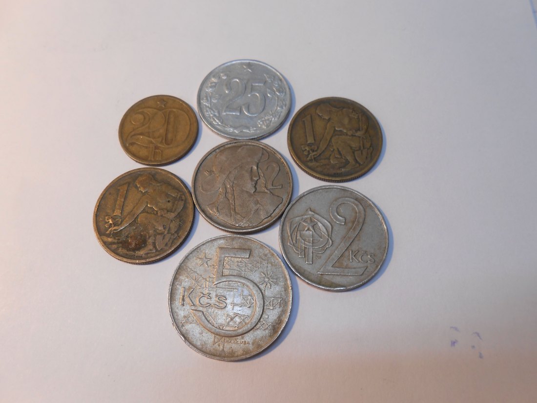  M.229. Tschechoslowakei 7er Lot   