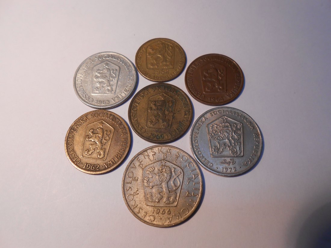  M.230. Tschechoslowakei 7er Lot   