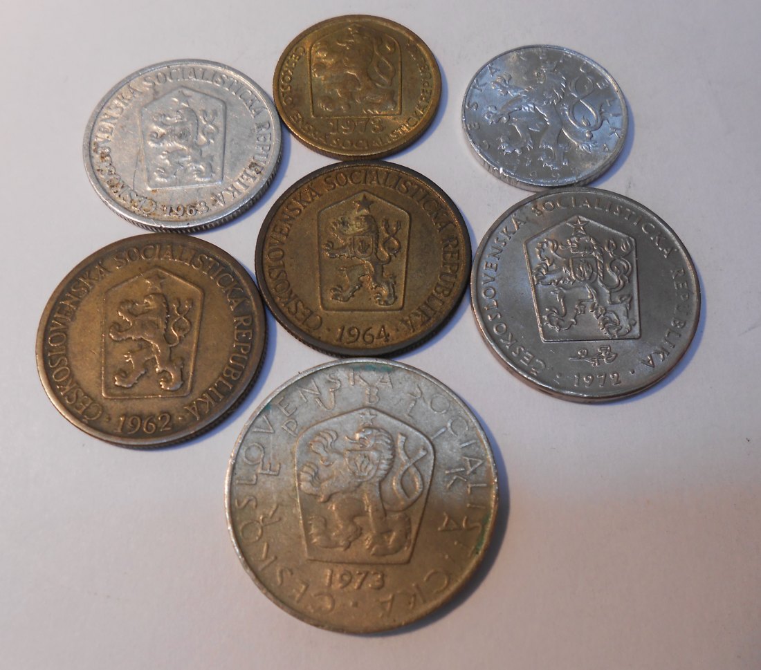  M.233. Tschechoslowakei 7er Lot   