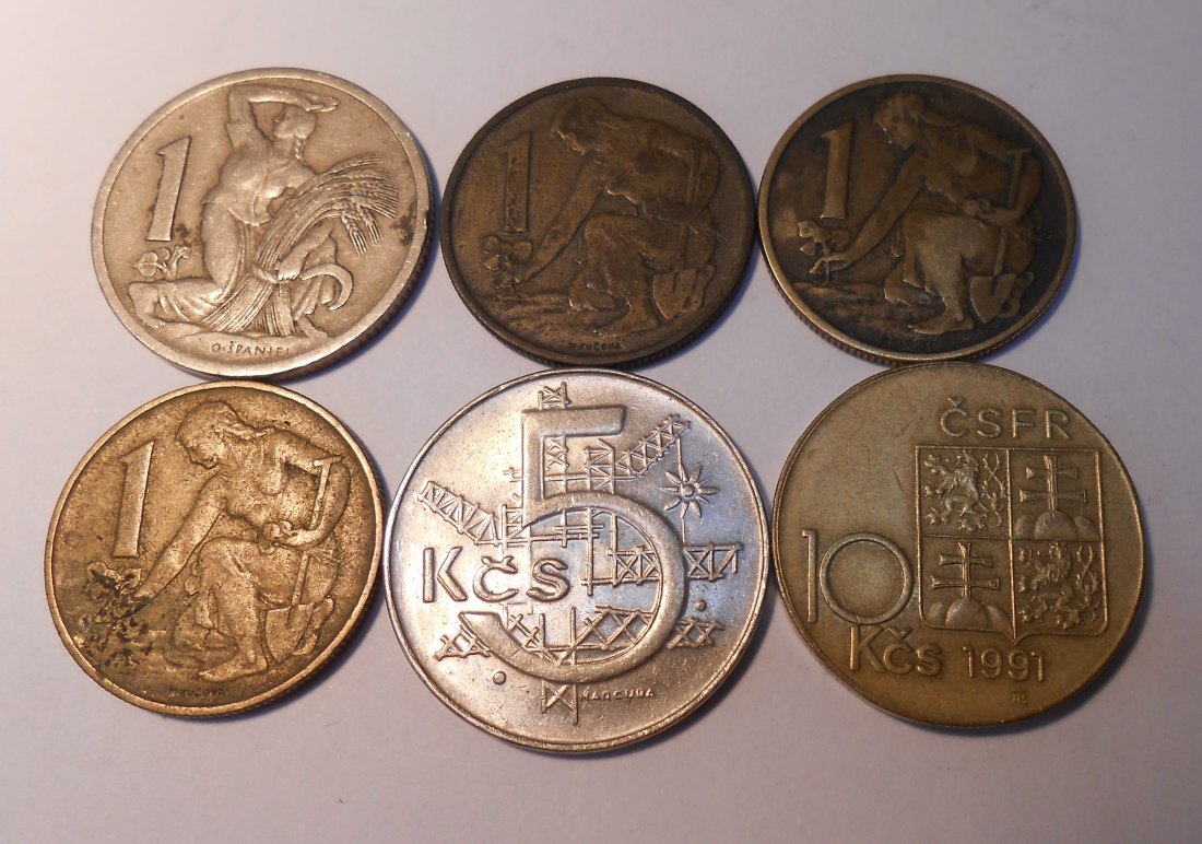  M.235. Tschechoslowakei/ČSFR 6er Lot   
