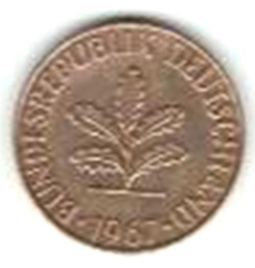  5 Pfennig 1967 G BRD PRACHTSTÜCK   