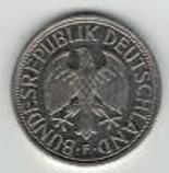 1 DM Jahr -9-0 F Fehlprägung PRACHTSTÜCK