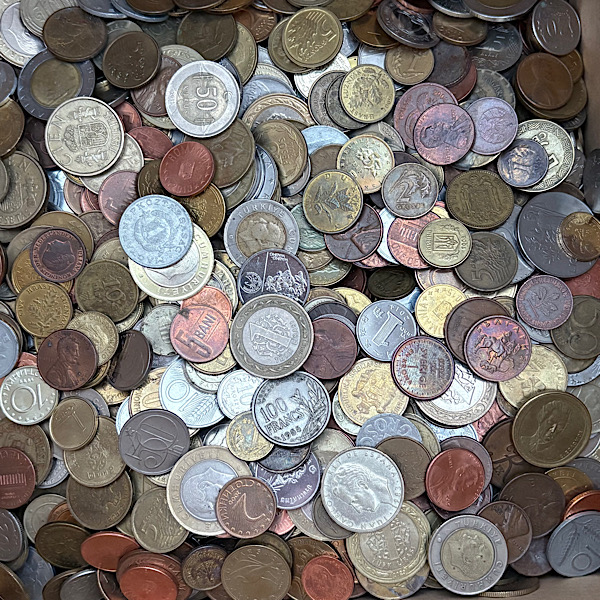  Fast 12 kg Münzen meist Europa   