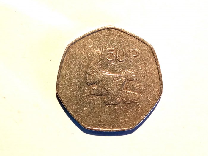  Irland 50 Pence 1970 ss   