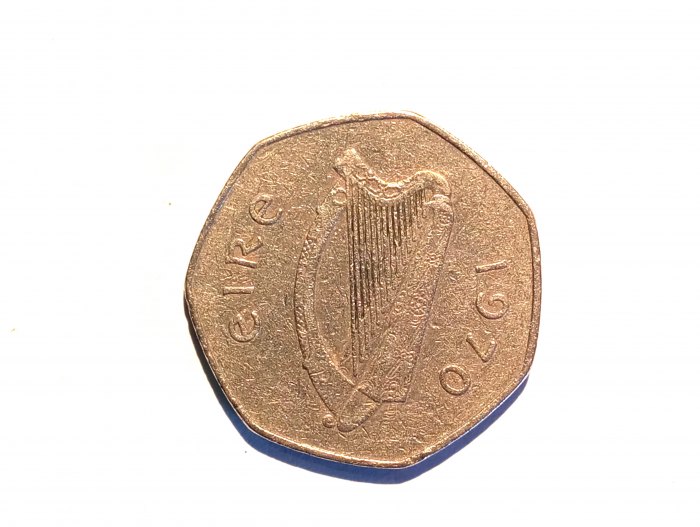  Irland 50 Pence 1970 ss   