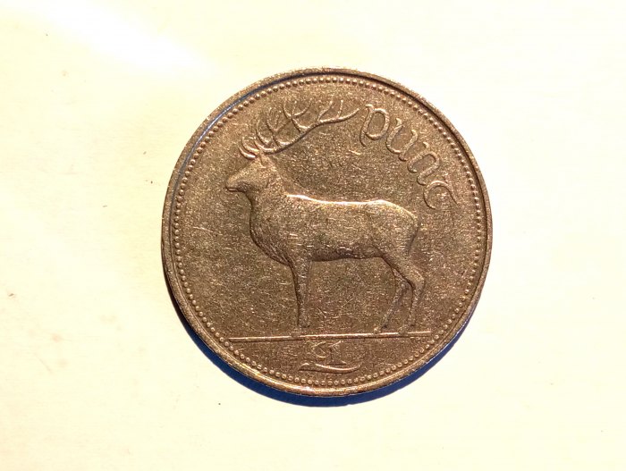 Irland 1 Shilling 1990 vz