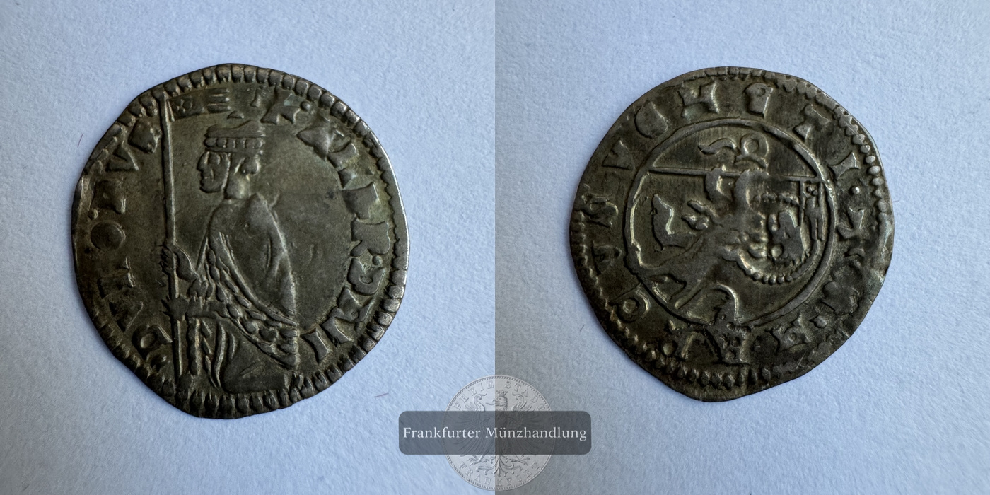  Italien / Rep. Venedig 1 Denaro 1342-54 Andrea Dandolo FM-Frankfurt Billon: 0,52g   