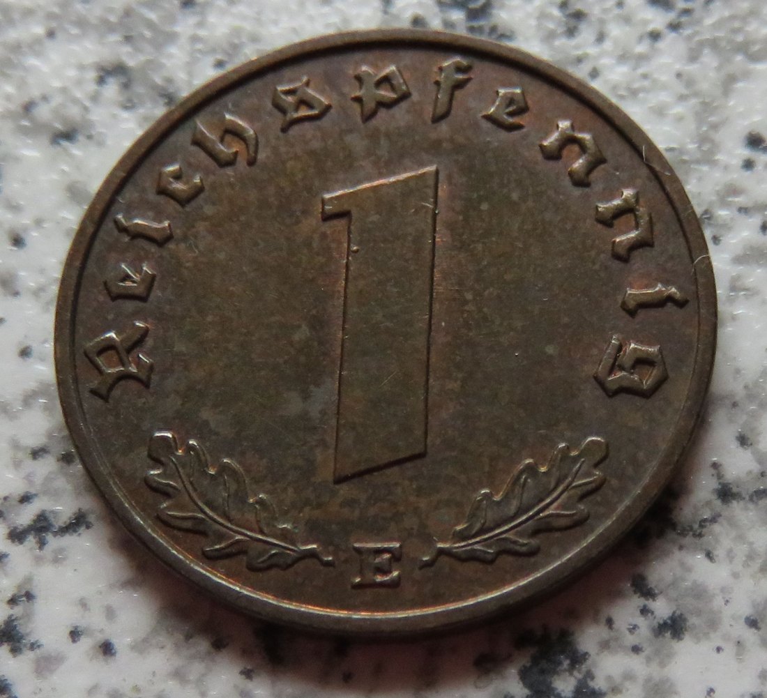  Drittes Reich 1 Pfennig 1938 E   