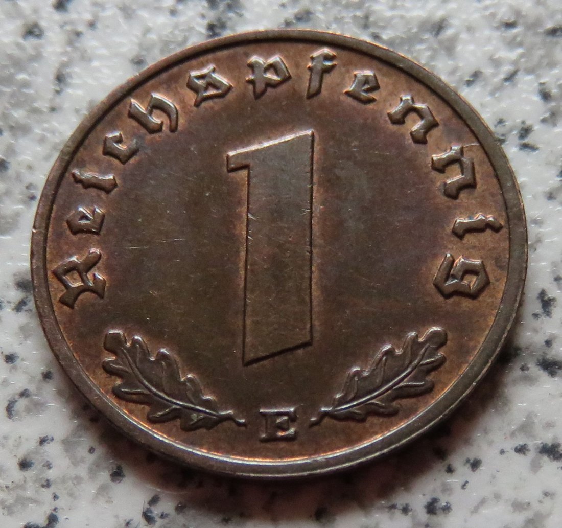  Drittes Reich 1 Pfennig 1939 E   