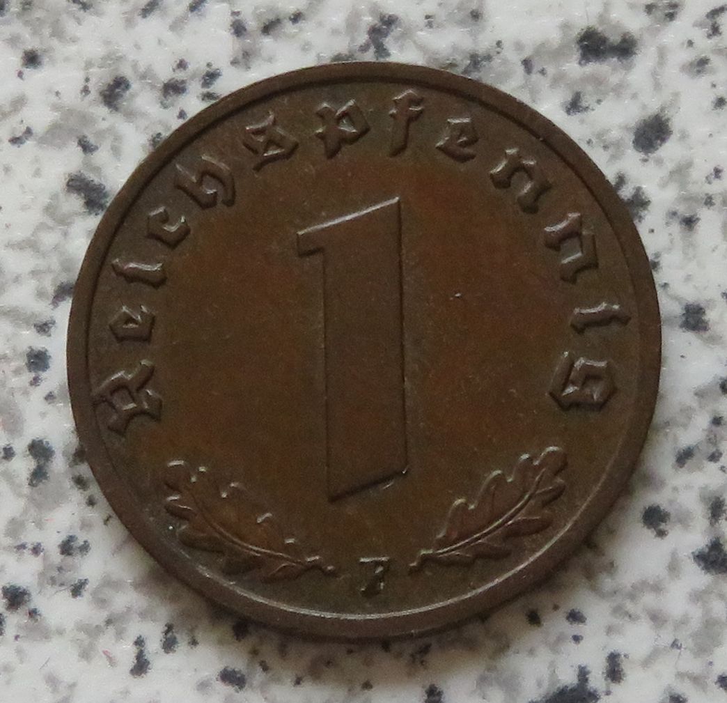  Drittes Reich 1 Pfennig 1939 F   