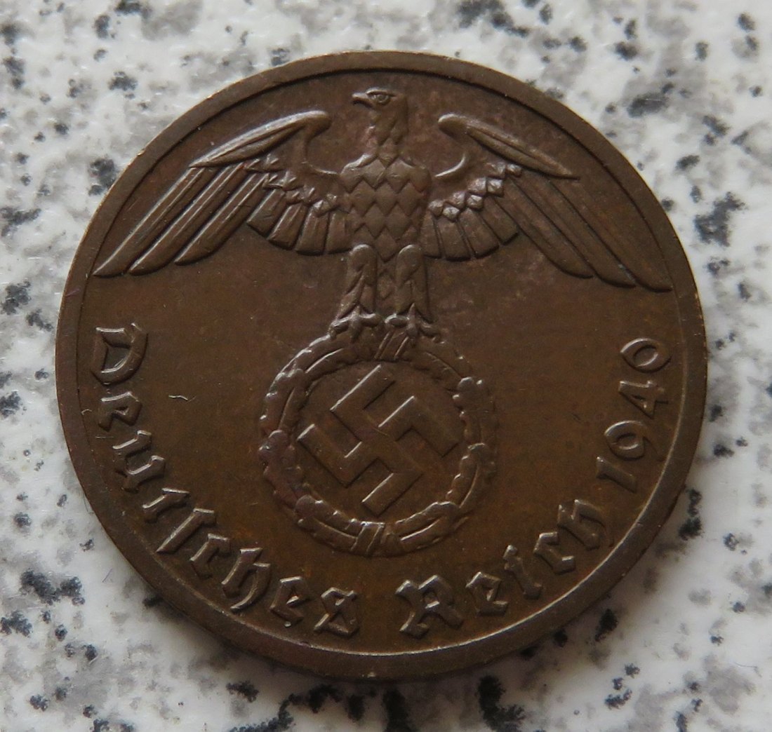  Drittes Reich 1 Pfennig 1940 F   